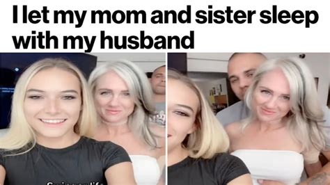 wife shares husband with mom